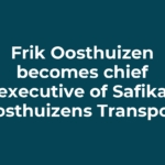 Frik Oosthuizen becomes chief executive of Safika Oosthuizens Transport